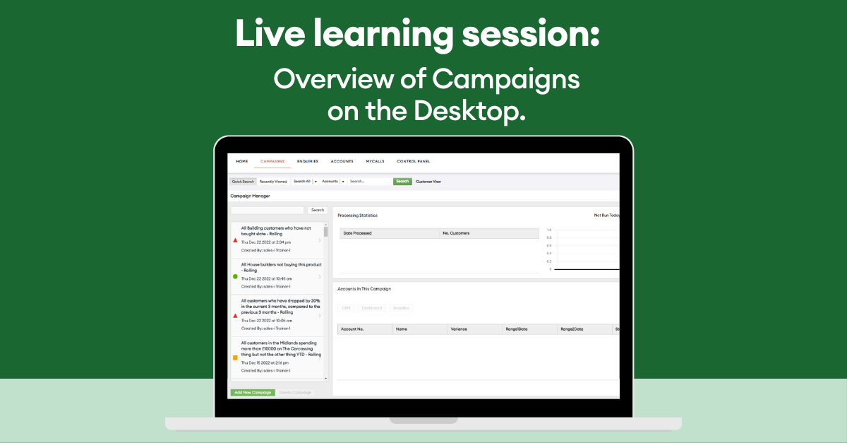 Copy of Live learning session campaigns