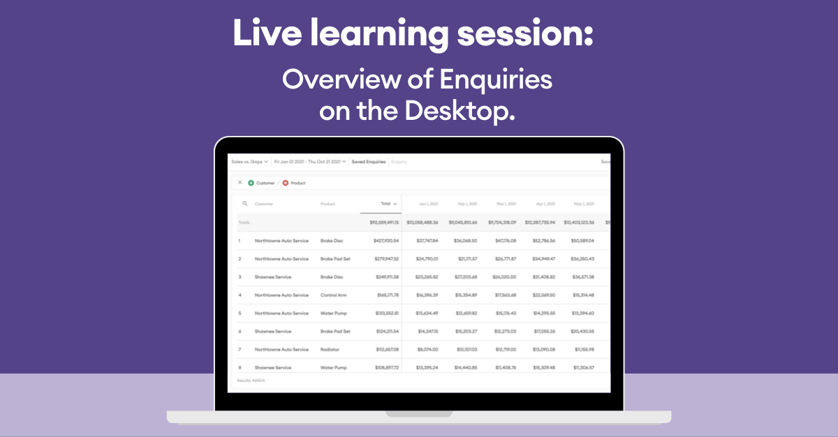 Copy of Live learning session new enquiries