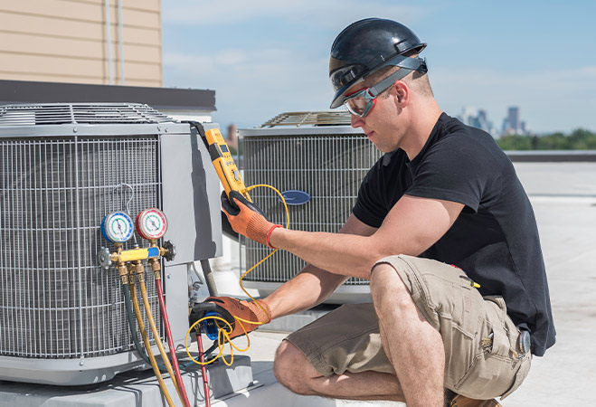 sales-i HVAC sector users buck the national trend.