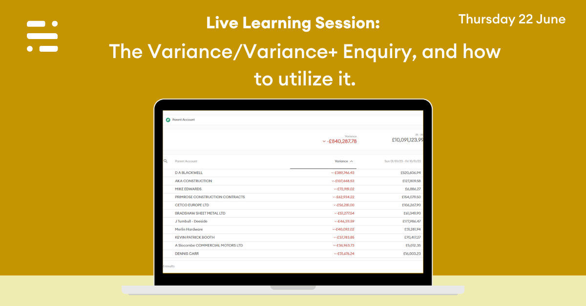 The Variance_Variance+ Enquiry, and how to utilize it (2)